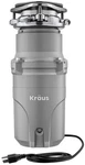 Kraus KWD210-50 1/2 Hp Continuous Feed Garbage Disposal Grey. Fixed Price $139.95.