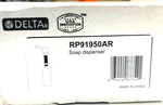 Delta Stainless Steel Lotion Soap Dispenser RP91950AR- NEW(W/W/CR4. Fixed Price $49.90.