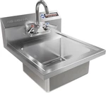 Stainless Steel Sink - Nsf Commercial Wall Mount Kitchen Small Hand. Fixed Price $323.83.