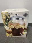 Shannon Crystal By Godinger 2.5 Gallon Capacity Charleston Beverage Dispenser. Fixed Price $52.49.