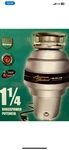 American Standard 1.25 Hp Waste Disposer Kitchen Food Garbage Quiet Disposal New. Fixed Price $119.99.