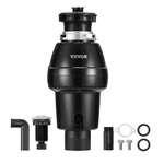 Vevor Garbage Disposal 3/4 Hp Continuous Food Waste Disposer 3250 Rpm Ez Connect. Fixed Price $87.73.