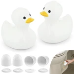 Duck Toilet Bolt Covers Set Of 2 Ceramic & 4 Screw Caps - Easy Install. Fixed Price $26.46.