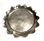 Vintage Stieff Pewter Colonial Williamsburg Scalloped Edge Dish Plate CW54-9. Fixed Price $21.00.