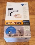 Insinkerator Instant Hot Water Dispenser Tank And Faucet Near Boiling 200. Fixed Price $198.00.
