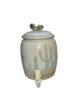 Vintage Ceramic Water Dispenser W/ Pour Spout 10 " H Captus West Design Rare. Fixed Price $65.00.