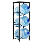 Mooace 5 Gallon Water Jug Holder, 3 Tier Bottle Rack Storage Shelf, Heavy Duty. Fixed Price $69.52.
