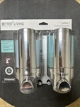 Better Living Aviva 2 Shower Shampoo & Soap Dispenser, X 11 Fl Oz. Fixed Price $35.00.