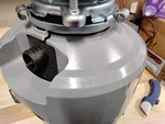 Frigidaire 1.25 Hp Corded Garbage Disposal FF13DISPC1, Plastic Damage. Fixed Price $89.90.