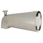 Danco Bath Tub Spout With Diverter, Brushed Nickel. Fixed Price $41.43.