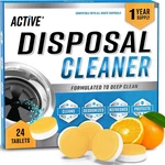 Garbage Disposal Cleaner Deodorizer Tablets - 24 Pack, New Powerful Xl Foaming. Fixed Price $14.49.