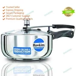 Hawkins 3 Litre Stainless Steel Cooker, Wide Design Pan Induction. Fixed Price $63.65.
