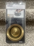 Kohler 11352-2MB Disposal Flange And Stopper Vibrant Brushed Moderne Brass. Fixed Price $38.00.