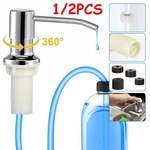360 Sink Soap Dispenser Stainless Steel Kitchen Hands Liquid Pump Bottle Tube. Fixed Price $7.99.