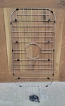Stainless Steel Sink Grid 26X14 Center Drain. Fixed Price $15.00.