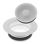 Universal Replacement Disposal Flange And Stopper Trim Set, Powder Coat White. Fixed Price $23.88.