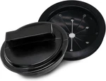 Hordion 3 Inch Garbage Disposal Splash Guard And Kitchen Sink Stopper, Black. Fixed Price $8.84.
