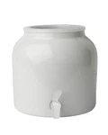 New Wave Enviro Porcelain Water Dispenser, Classic White. Fixed Price $83.48.