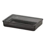 Box Of 4 -giagni Smoke Glass Soap Dish, 912532 Kitchen, Bathroom. Fixed Price $14.99.