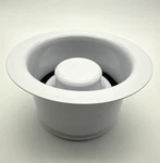 Westbrass D2082-50 3.5" Deep Disposal Flange & Stopper White Kitchen. Fixed Price $39.95.