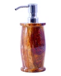 Multi Brown Onyx Liquid Soap & Lotion Dispenser. Fixed Price $54.95.