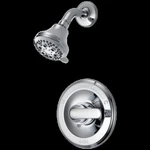 Delta 13 Series Shower Trim W/ Valve Water Stops Chrome-certified Refurbished. Fixed Price $87.55.