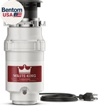 Garbage Disposal For Kitchen Sink With Power Cord, Compact Food Waste Disposer,. Fixed Price $77.13.