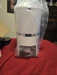 Automatic Smart Pet Food Dispenser Double Stainless Steel Bowls. Fixed Price $45.00.