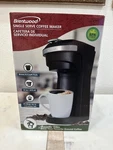 Brentwood Single-serve Coffee Maker With 1-CUP Water Reservoir ( Black ). Fixed Price $25.00.