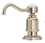 Rohl Perrin And Rowe Soap Dispenser W- 16 Oz Capacity, U.6995STN, Satin Nickel. Fixed Price $339.00.