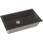 Elkay Quartz Luxe 35-7/8" Undermount Single Bowl Kitchen Sink Box Damage. Fixed Price $588.99.