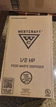 Westcraft 1/2 Food Waste Disposer WC12HPWC Brand New. Fixed Price $87.44.