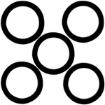 5 Pcs Garbage Disposal Sink Seal Gasket, Putty-free Flange Replaceme. Fixed Price $14.78.