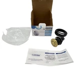Nib Cleesink Garbage Disposal Air Switch Brass Button Kitchen Home Easy. Fixed Price $23.74.
