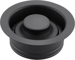 Luxier GD02-M Kitchen Sink Garbage Disposal Flange And Stopper Matte Black. Fixed Price $23.39.