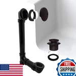 Westbrass A4931-12 1.5" X 12" Bath Waste Overflow Assembly Tip-toe Drain. Fixed Price $78.58.