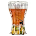 Buddeez 3.5-GALLON Clear Plastic Beverage Dispenser W/ Stand, Spigot, Ice Cone. Fixed Price $91.69.