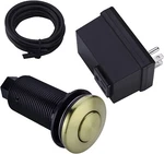 Bestill Garbage Disposal Sink Top Air Switch Kit With Single Outlet, Matte Black. Fixed Price $23.95.