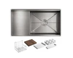Kohler K-3760-NA Stages 33" Single Basin Under-mount 16-GAUGE Kitchen Sink,. Fixed Price $2676.97.