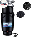 10-US-WM-058-3B Garbage Disposal Anti-jam Stainless Steel Food Waste Grinding Sy. Fixed Price $113.43.
