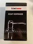 Kimi Cuisine Soap Dispenser For Kitchen Sink Black Matte Stainless Steel. Fixed Price $22.07.