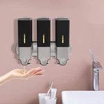 3 In Shampoo&soap Dispensers Triple Wall Mount Shower Pump 1500ML. Fixed Price $33.81.