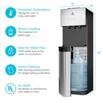 5-GALLON Self-cleaning Water Cooler Kitchen Bedroom Bottom Load Office Dispenser. Fixed Price $449.99.