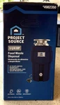 Project Source Corded 1.25-HP Continuous Feed Noise Insulated Garbage Disposal. Fixed Price $164.99.