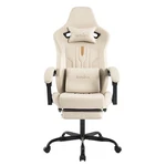 Gaming Chair With Footrest Ergonomic Computer Massage Lumbar Cushion. Fixed Price $76.99.